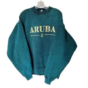 Vintage flex wear XL aruba  stone wash crew neck